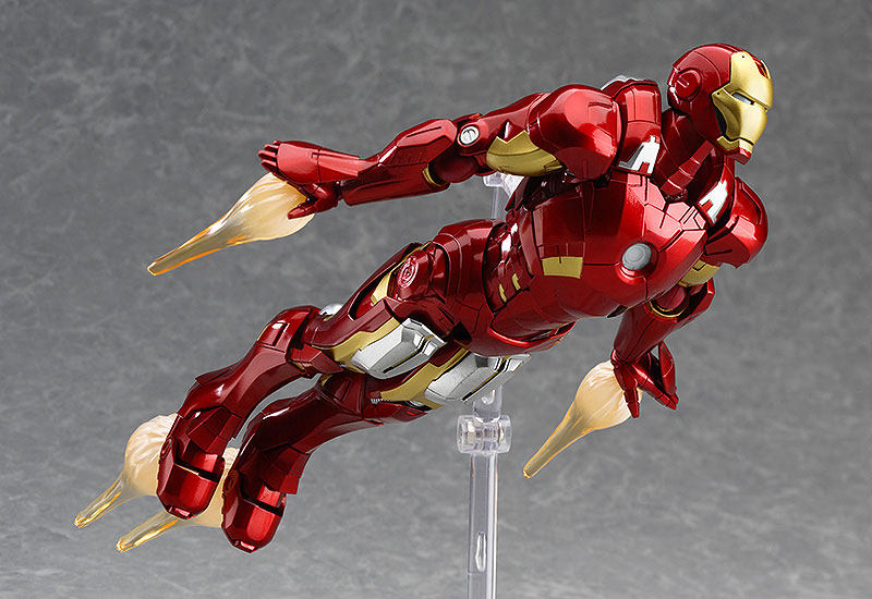 MF figma 217: The Avengers — Iron Man Mark 7 (Japanese Edition) — Articulated Action Figure