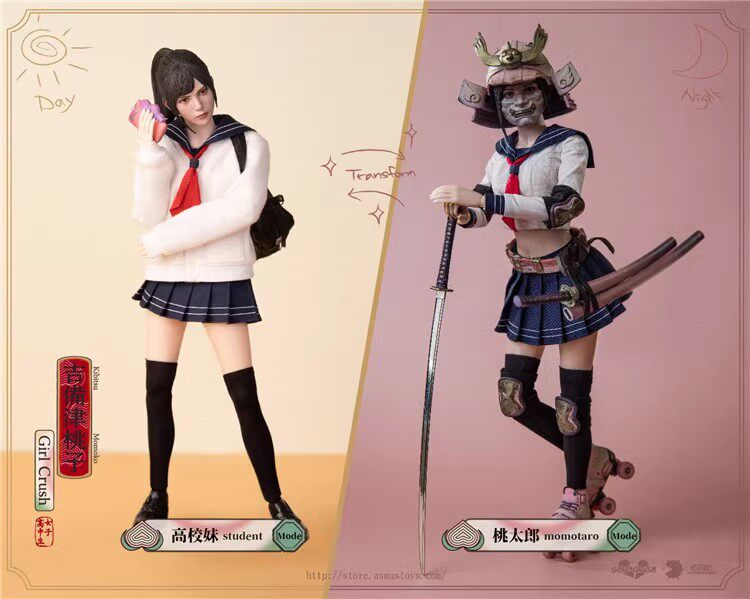 Asmus Toys 1/6 Explosive Girl Series 2nd Volume Kibitsu Momoko GC002 [Limited to 500 pieces]