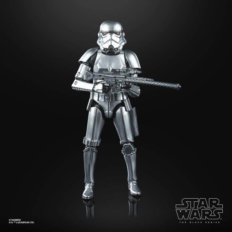 Hasbro Star Wars: The Black Series — 6-Inch Stormtrooper (Carbonized Metallic Finish)