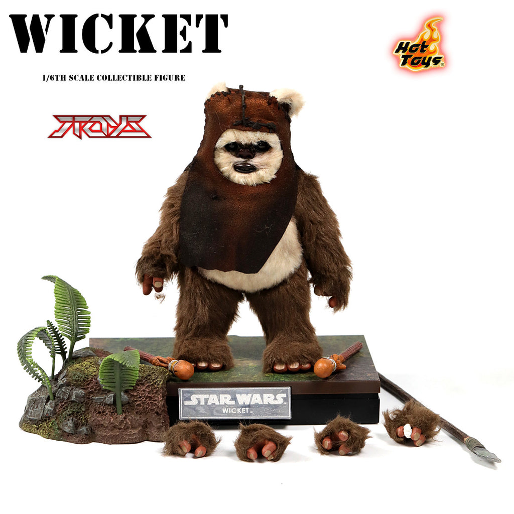 HT 1/6 MMS550 Star Wars 6 Endor Princess Leia Bear Set Action Figure