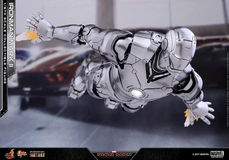 HOTTOYS HT 1/6 MMS431D20 Iron Man MK2 alloy die-cast VIP luxury movable figure