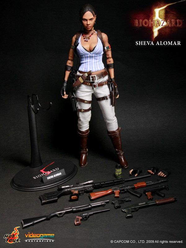 HT HOTTOYS 1/6 Sheva Resident Evil 5 BIOHAZARD 5 Heroine Boss Action Figure