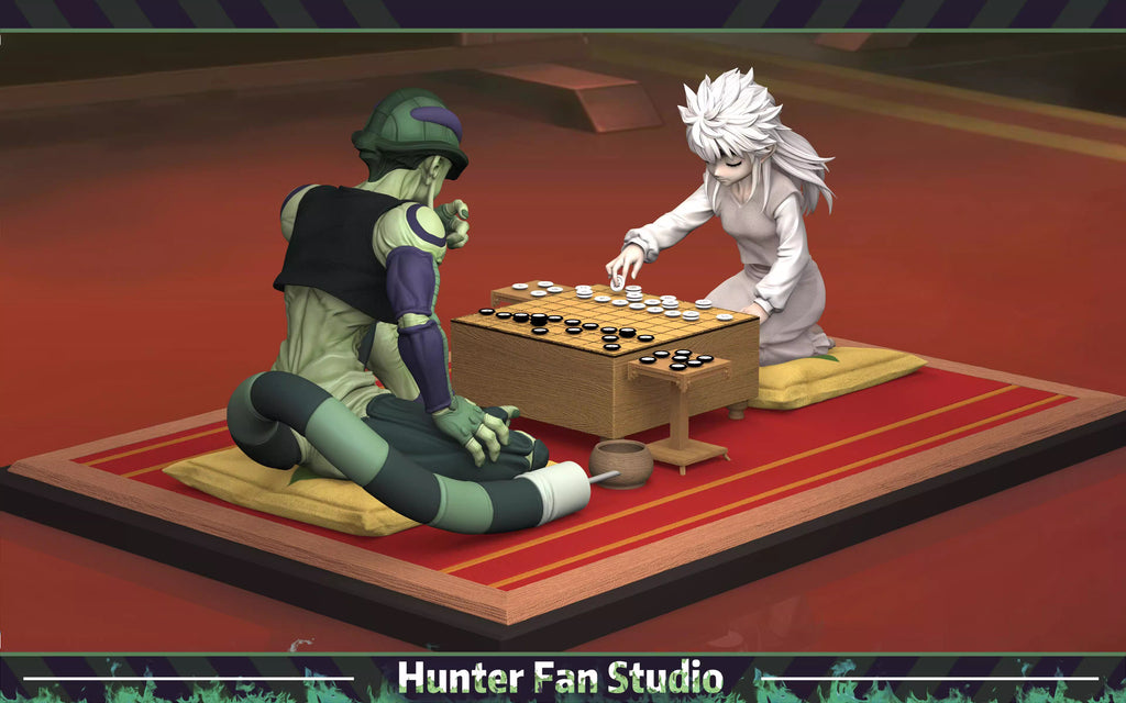HUNTER FAN HF: Hunter x Hunter — Meruem vs. Komugi (Gungi Match) — GK Resin Statue