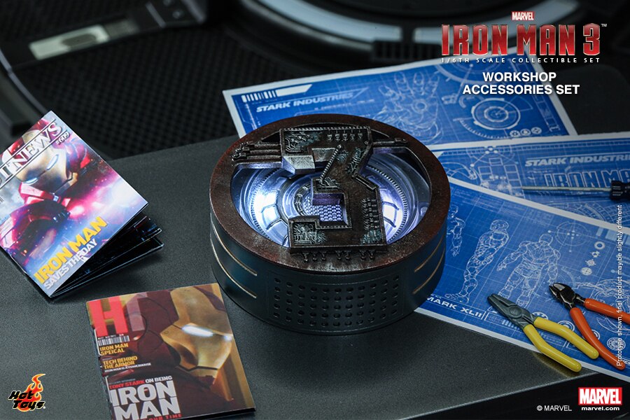 Hottoys 1/6 ACS002 Iron Man 3 Tuning Accessory Expansion Pack(no figures)