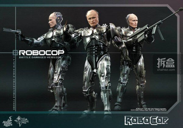 HT HOTTOYS Murphy 1/6 RoboCop Battle Damaged Version MMS265 Action Figure