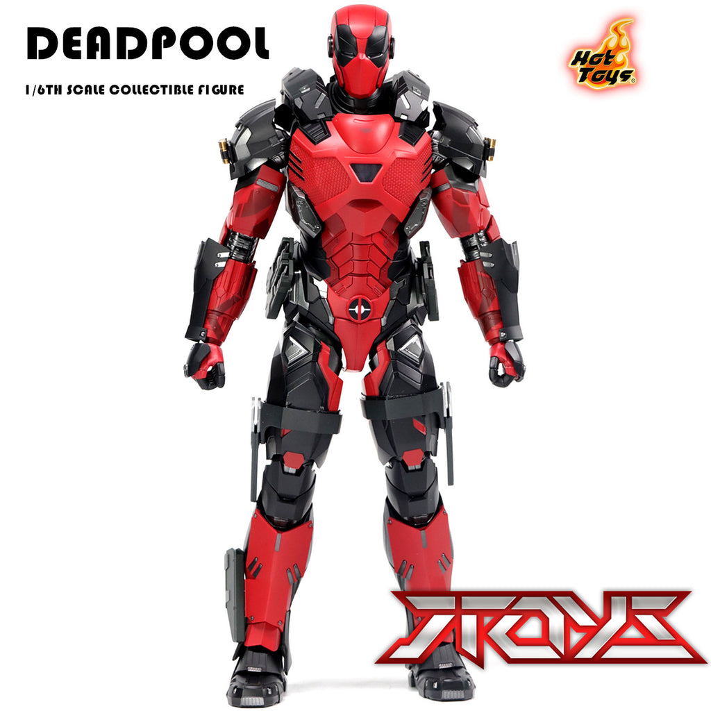 HT CMS09 1/6 Iron Armor Deadpool Iron Man War Machine Action Figure