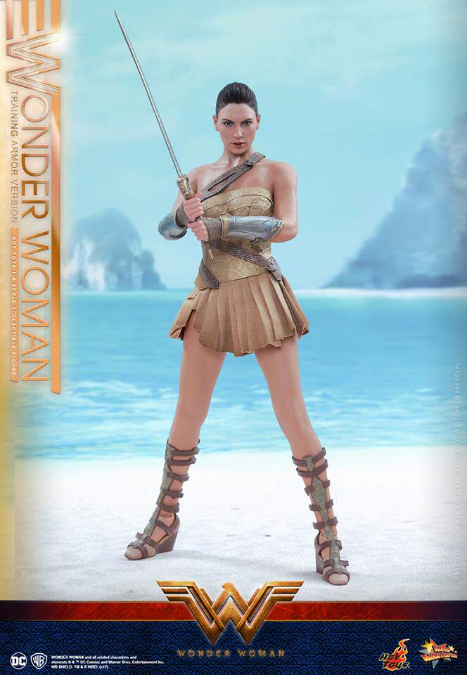 HOTTOYS HT 1/6 MMS424 Wonder Woman 2.0 Training Armor Version Gadot Action Figure