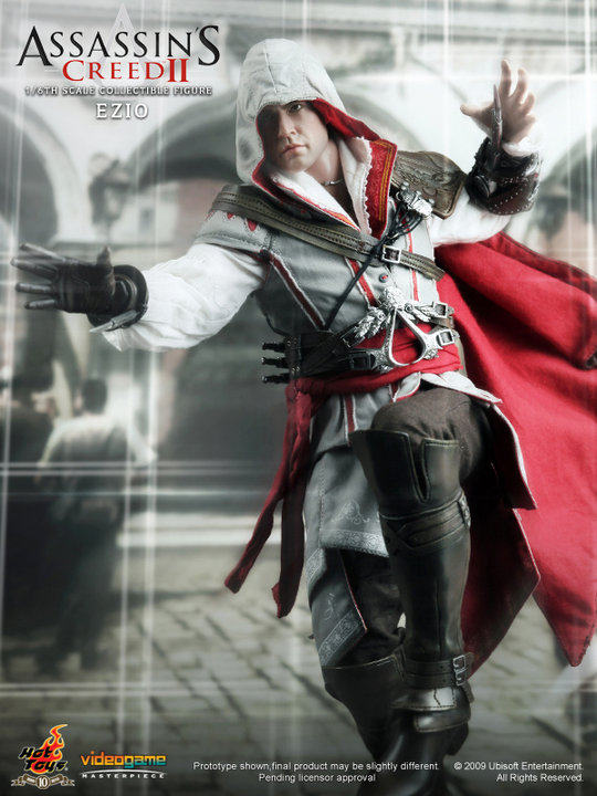 HT HOTTOYS Assassin's Creed Ezio 1/6 12-inch action figure