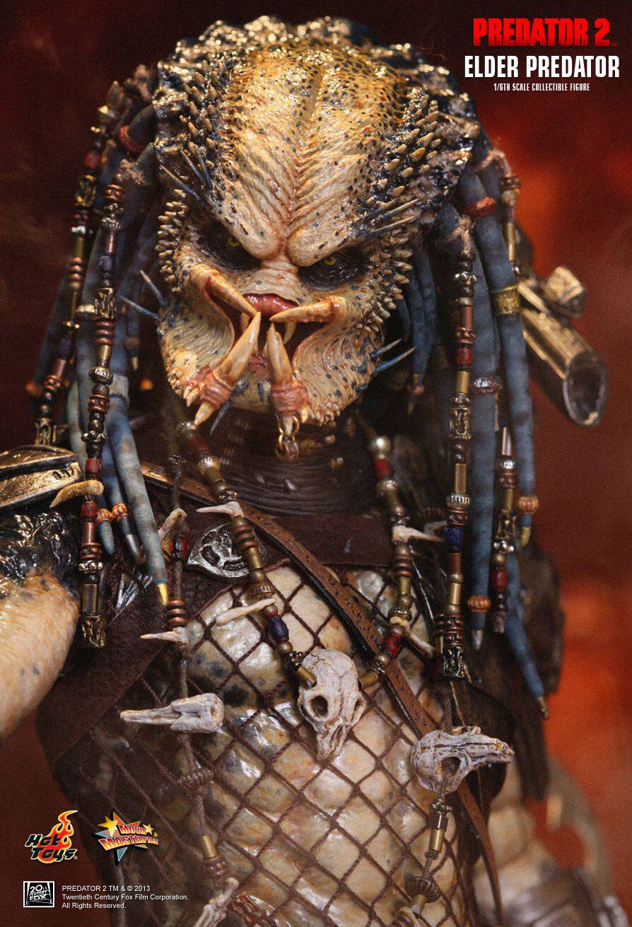 HOTTOYS HT MMS233 1/6 Doll Predator 2 Predator 2.0 Gray Back Action Figure