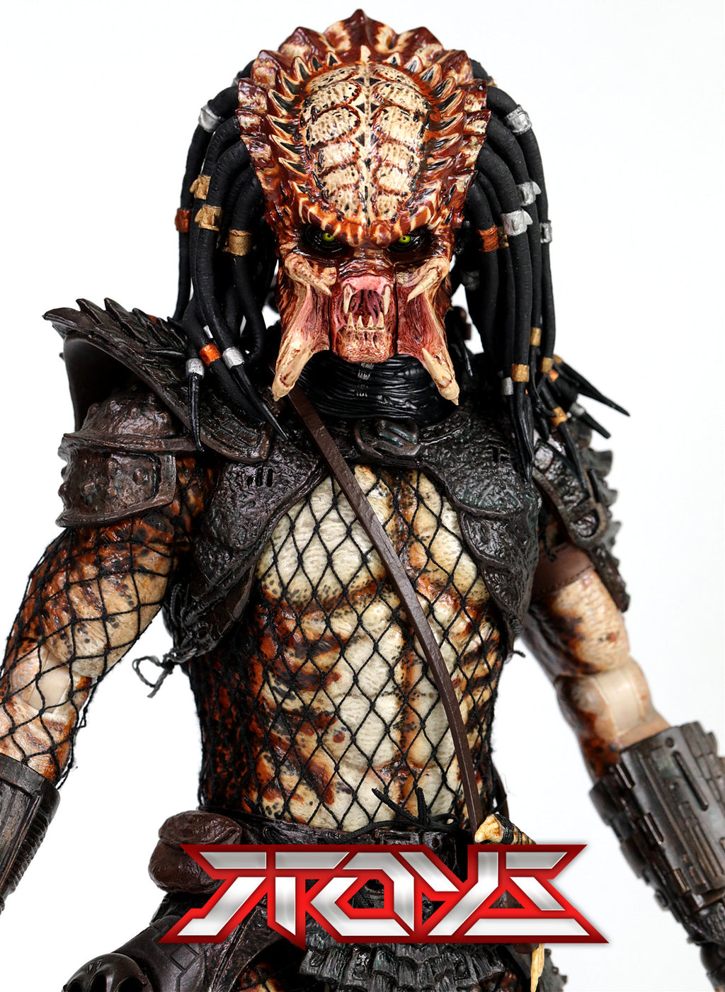 HotToys HT 1/6 Predator 2 Predator Hunter Flower Crab 2.0 Broken Arm MMS173 Action Figure