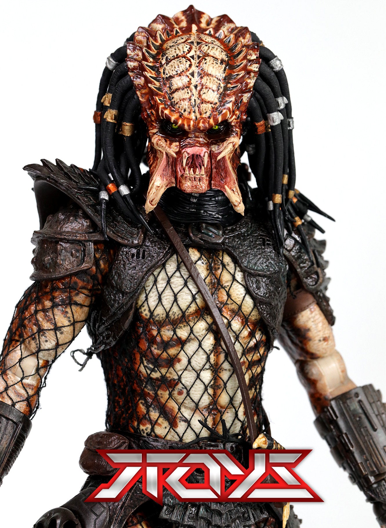 HotToys HT 1/6 Predator 2 Predator Hunter Flower Crab 2.0 Broken Arm MMS173 Action Figure