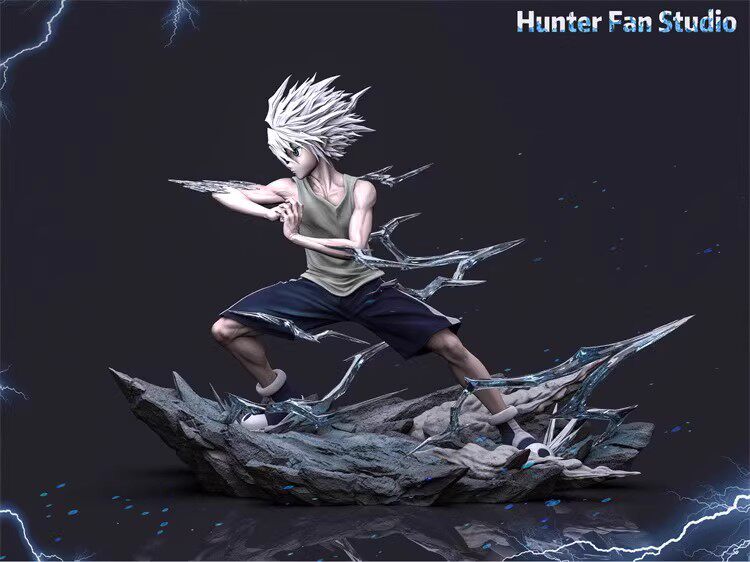 HUNTER FAN: Killua vs. Youpi — Killua "Godspeed" GK Statue / Figure