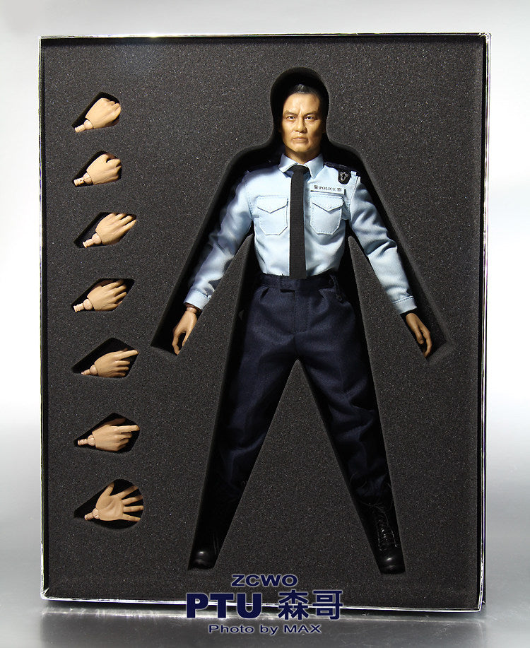 ZCWO 1/6 12-inch PTU Mobile Unit Sen Ge/Li Yongsen Simon Yam Hong Kong Police Action Figure