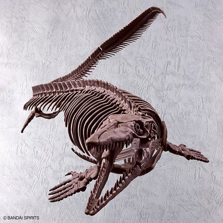 Bandai IMAGINARY 1/32 Scale Assembly Model Kits: Mosasaurus, Triceratops, and Tyrannosaurus Rex Fossil Skeletons