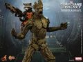 HT 1/6 Guardians of the Galaxy Rocket Raccoon Tree Man Set Regular Version VIP Version MMS254 Action Figure
