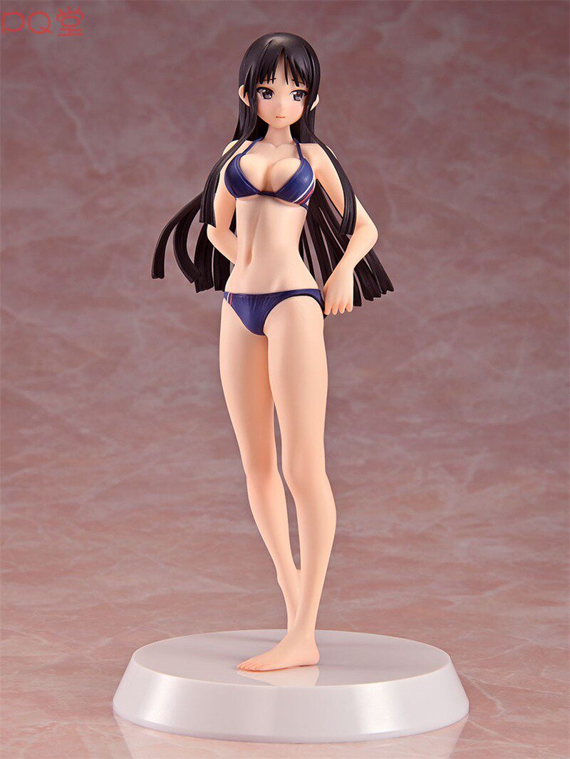 Our Treasure: K-On!  Mio Akiyama Summer Queens Painted PVC Figure