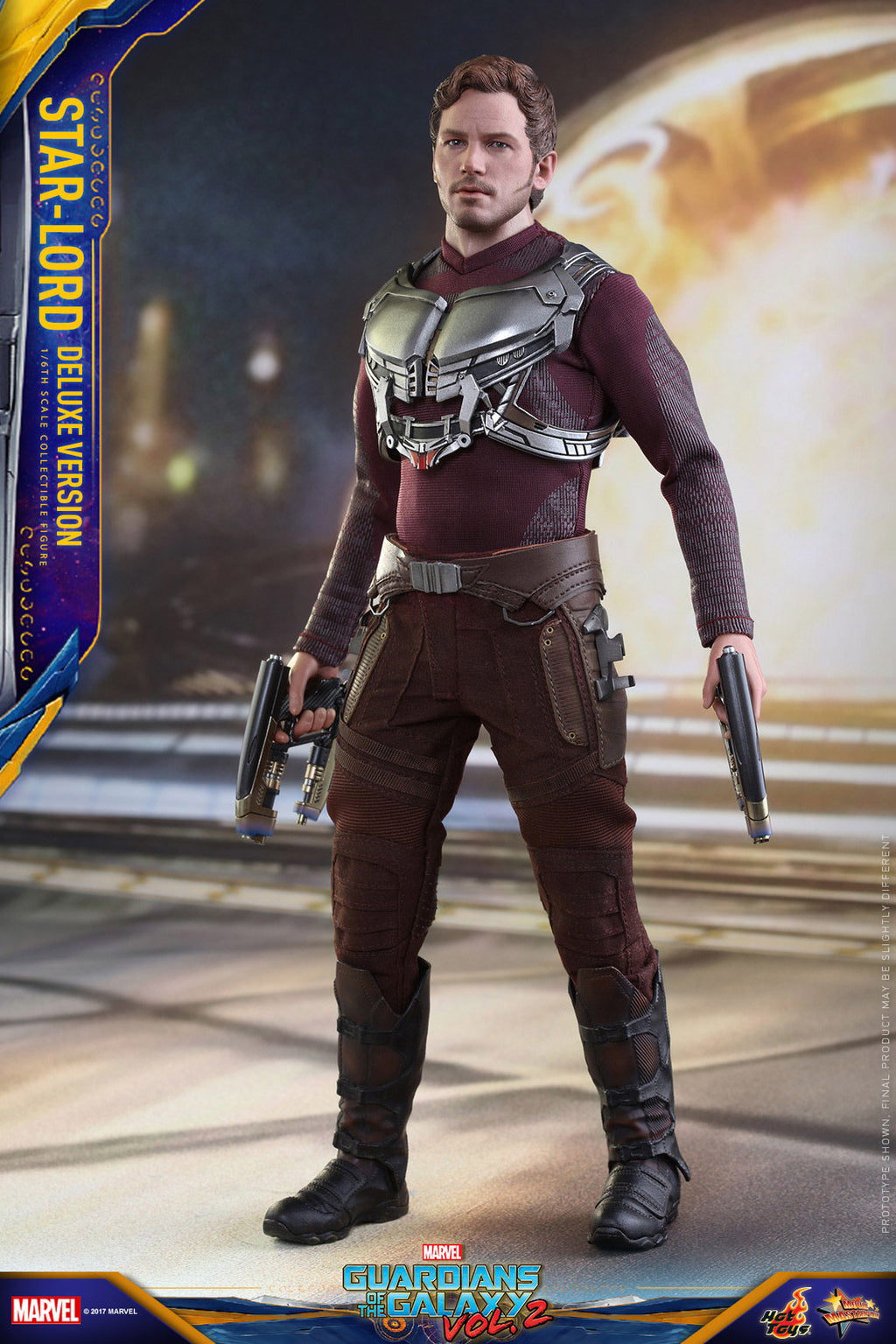 HT MMS421 1/6 Guardians of the Galaxy 2 Star-Lord 2.0 Deluxe Edition Action Figure