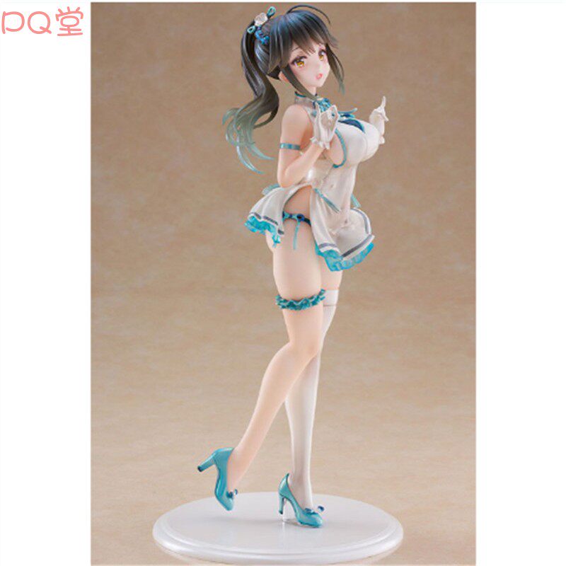 WAVE Dream Tech Ponytail Girl Figure, Cheongsam, Original Artwork by Anmi, 1/6