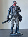 HOTTOYS T800 1/6 Arnold, the originator of the Terminator, rotten face, rotten face, skeleton, battle damaged MMS002 action figure