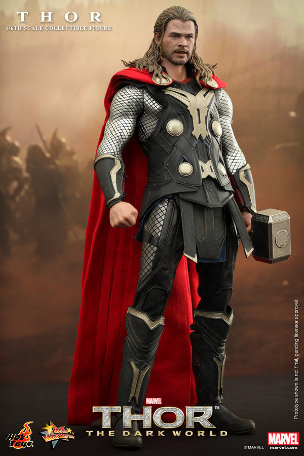 HT Hottoys Thor 3.0 1/6 Dark World Heavy Armor Avengers 4 Battle Action Figure