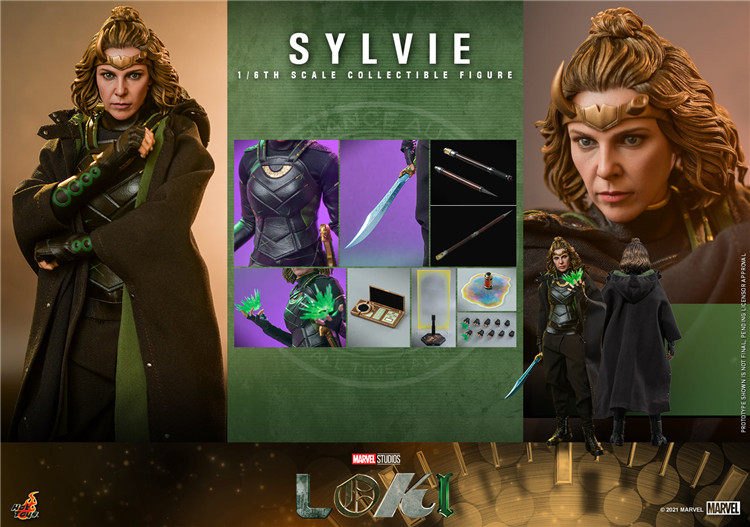 HT 1/6 TMS062 TV Series Loki Female Loki Sylvie Model Hand Action Figure