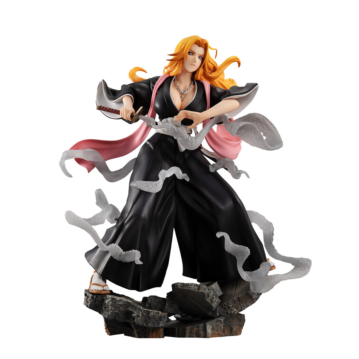 MegaHouse MH G.E.M. Series: Bleach — Rangiku Matsumoto (Lieutenant of Squad 10) — Arrancar Arc — PVC Figure