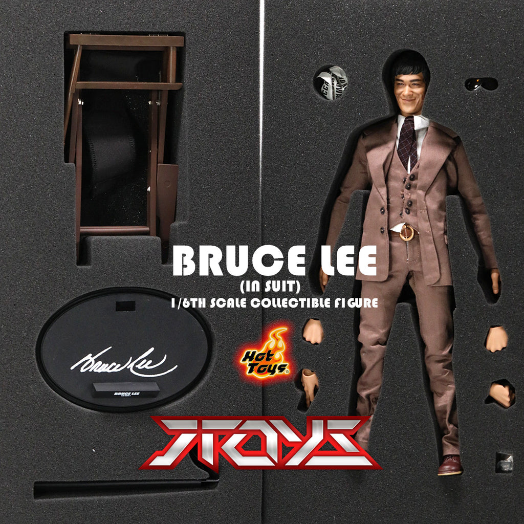 HOTTOYS HT 1/6 Dragon Crossing the River Enter the Dragon Smile Suit Version Bruce Lee Action Figure