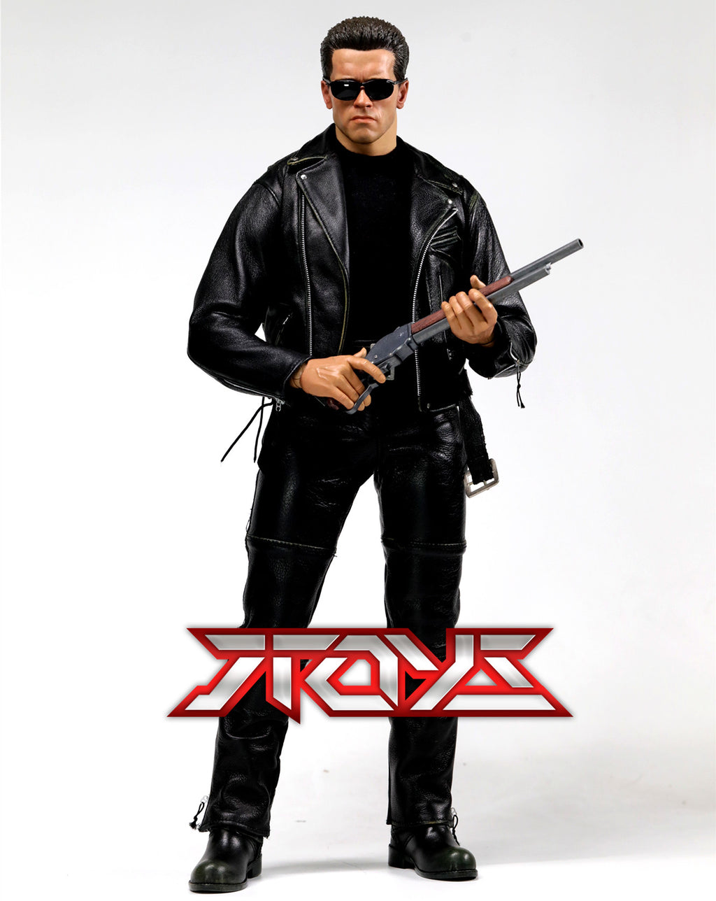 ENTERBAY EB 1/4 HD Terminator Future Soldier T800 Ordinary Arnold Schwarzenegger Action Figure