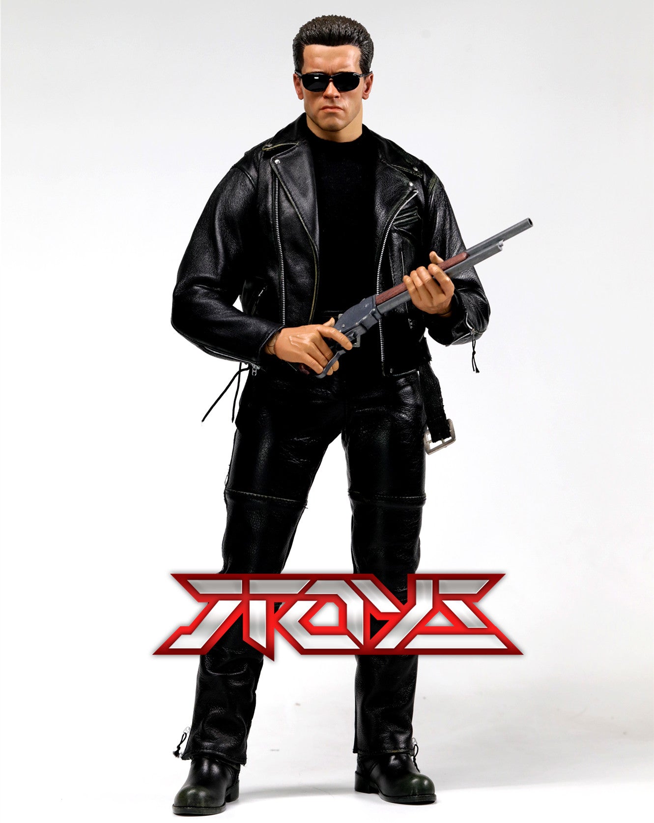 ENTERBAY EB 1/4 HD Terminator Future Soldier T800 Ordinary Arnold Schwarzenegger Action Figure