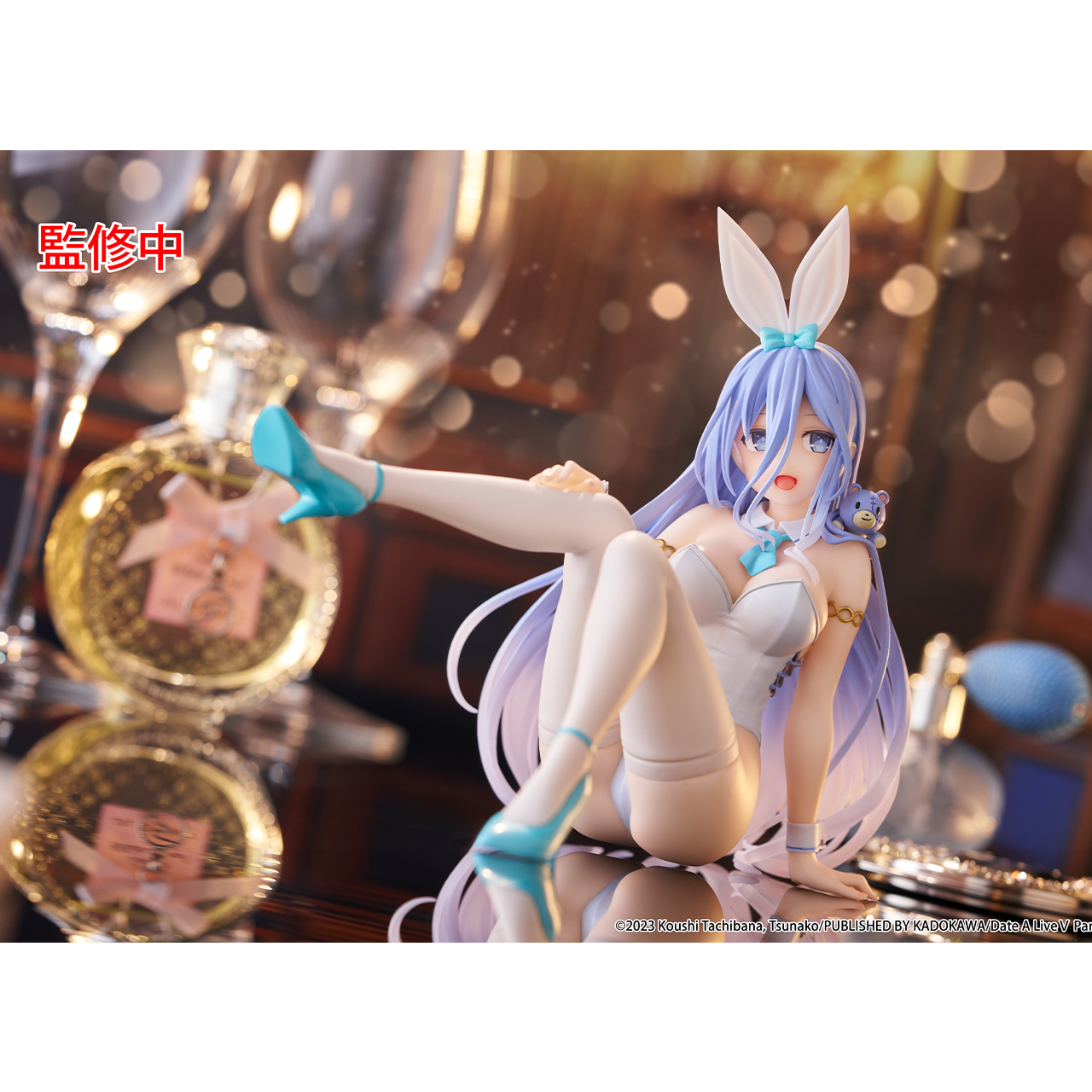 TAITO Desktop Cute Date A Live Mio Takamiya Bunny Girl Figure