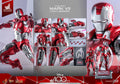 HT MMS696D100 1/6 alloy Iron Man MK7 Disney Anniversary Edition figure movable figure