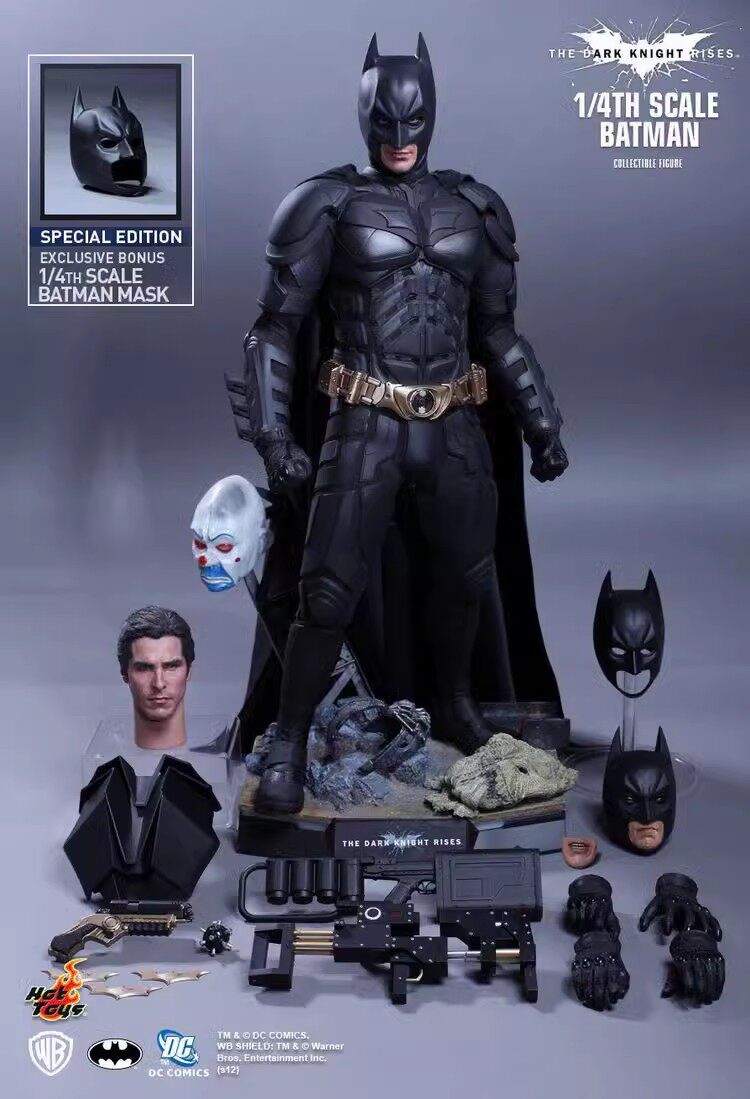HotToys HT 1/4 Large Batman The Dark Knight Rises Deluxe Edition QS001 Action Figure