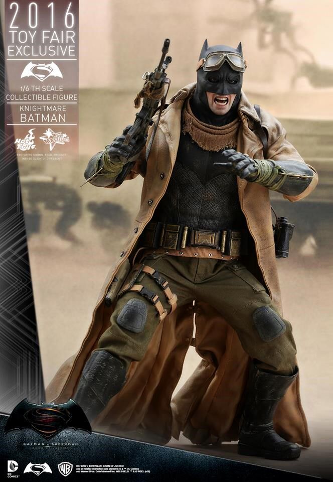 HT HotToys MMS372 Batman v Superman 1/6 Desert Nightmare Batman Action Figure