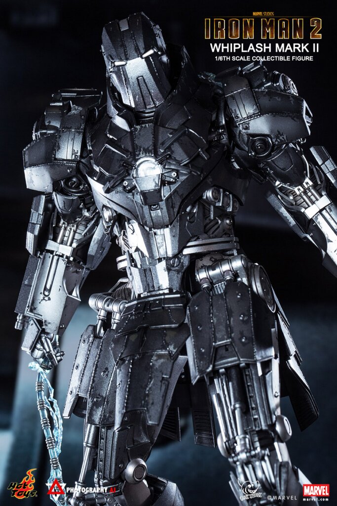HOTTOYS HT 1/6 MMS237D06 Iron Man 2 Whip Lock 2.0 Death Whip Whip Alloy Die-cast Action Figure