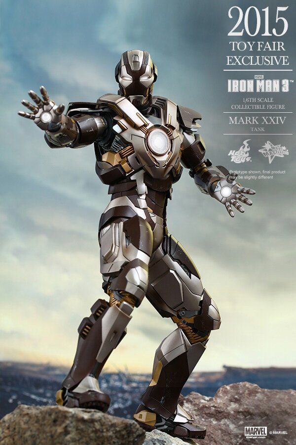HOTTOYS HT MMS303 1/6 Iron Man MK24 2015 Venue Limited Tank Action Figure