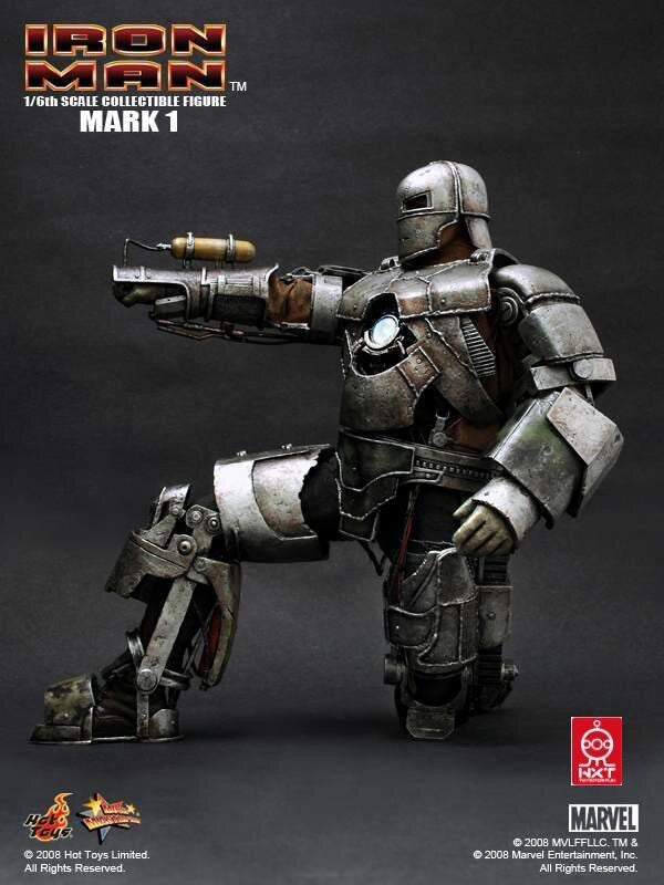 Hottoys HT IRON MAN MK1 MARK1 1/6 Iron Man 1.0 2.0 MMS80 action figure