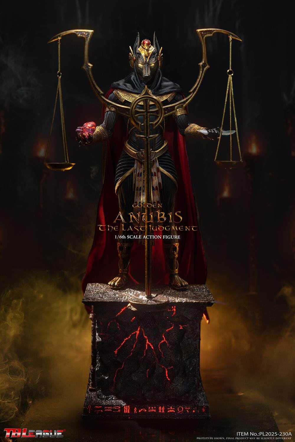TBLeague 1/6 Scale "Judgment Day" Anubis (PL2025-230AB) Articulated Action Figure