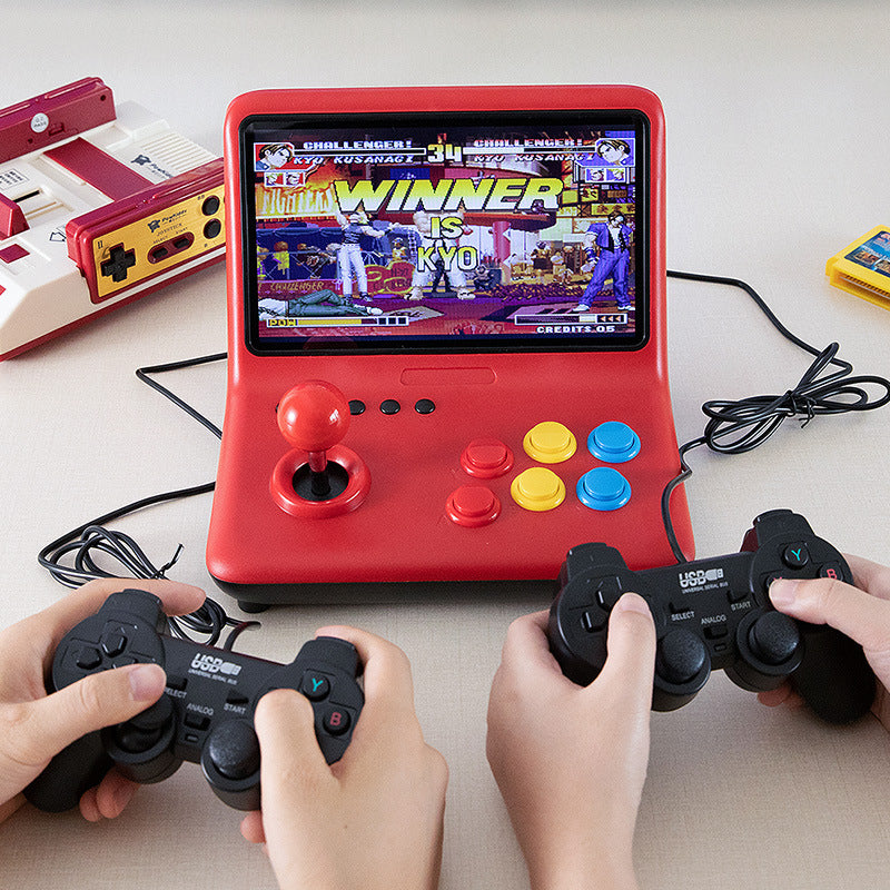 9-inch IPS screen mini arcade double joystick game console gba small game console 32G