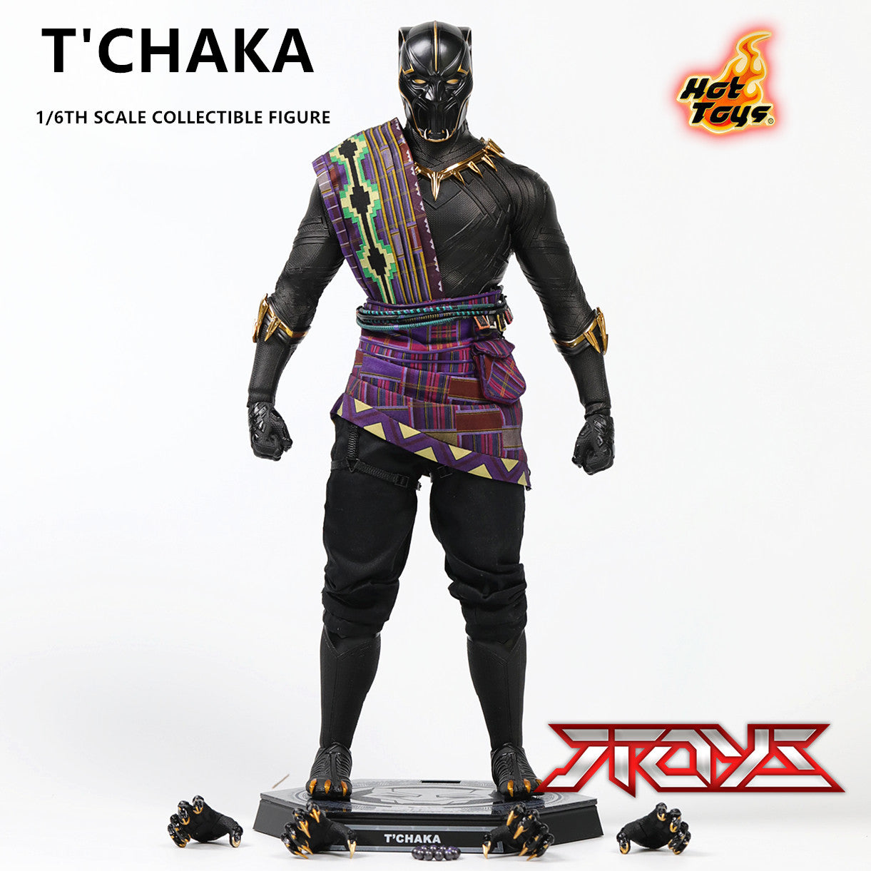 HOTTOYS HT 1/6 Black Panther T'Chaka Panther Daddy MMS487 Action Figure