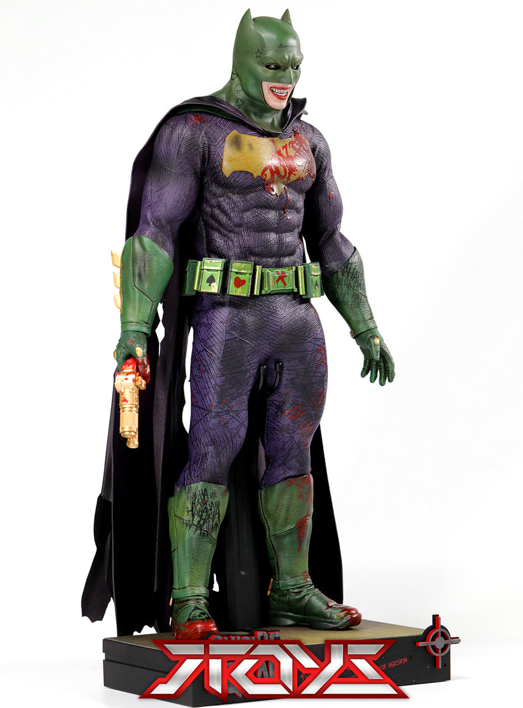 HT HOTTOYS MMS384 1/6 Suicide Squad Joker Fake Batman Versipn figures