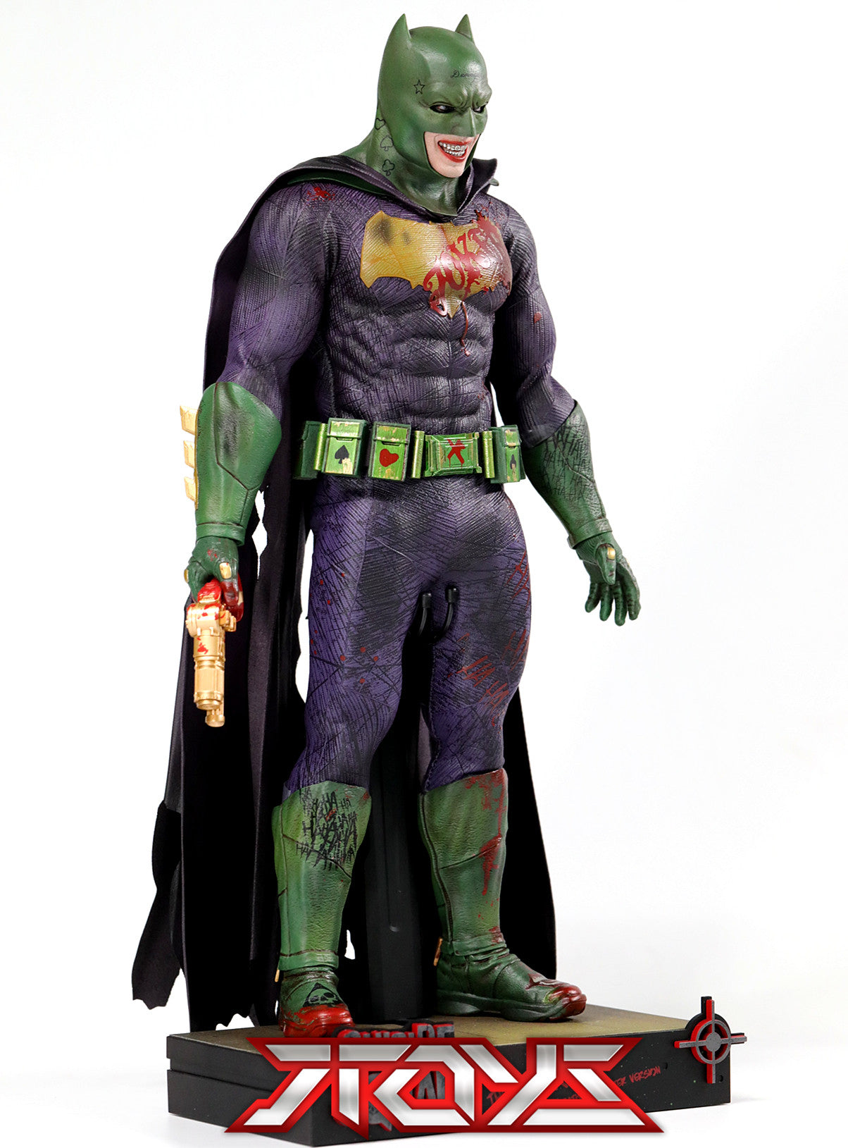 HT HOTTOYS MMS384 1/6 Suicide Squad Joker Fake Batman Versipn figures