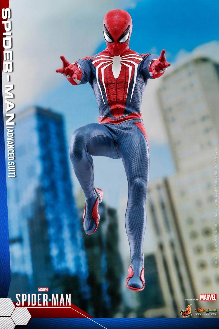 HOTTOYS HT 1/6 VGM31 Spider-Man SpiderMan PS4 game version action figures
