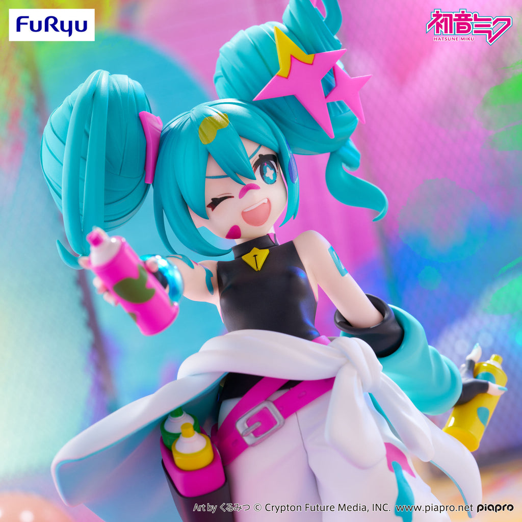 FuRyu Trio-Try-iTVOCALOID Hatsune Miku Graffiti Girl Prize Figure