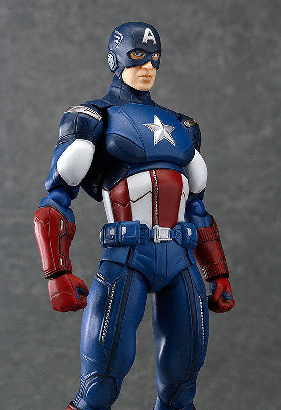 MF figma 226: The Avengers — Captain America (Articulated Action Figure)