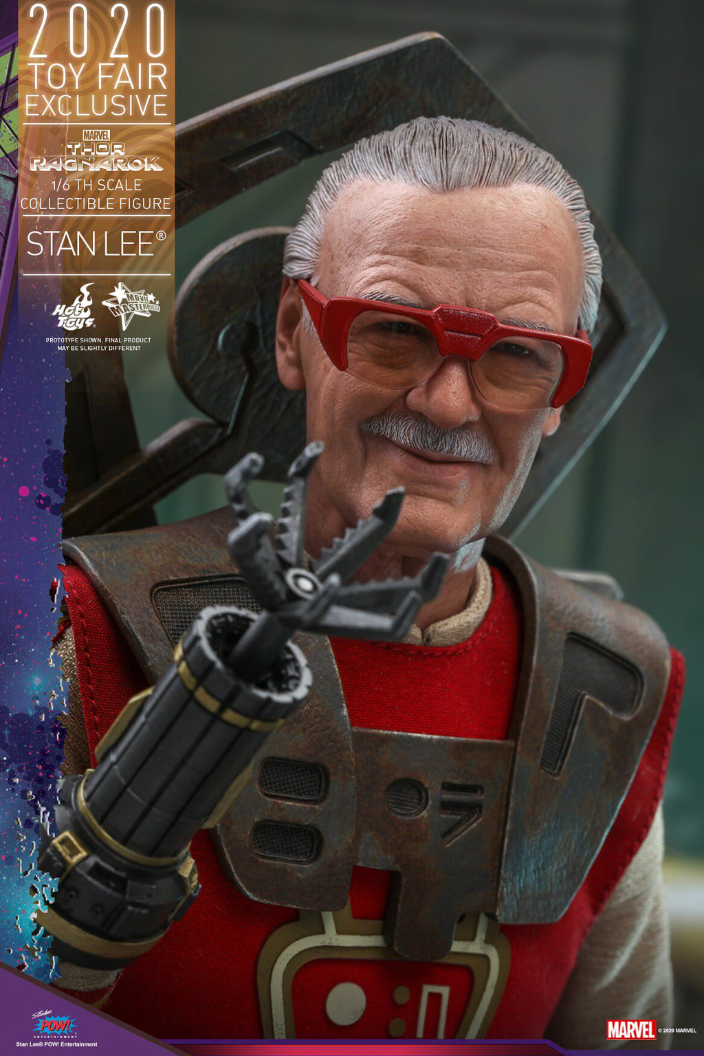 HT MMS570 Thor 3 Stan Lee 3.0 2020 Venue Edition Action Figure