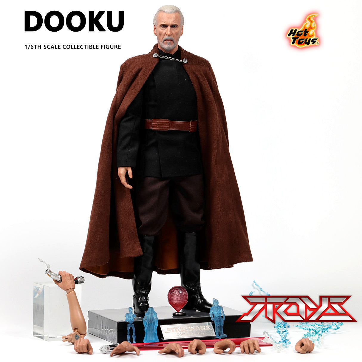 HT MMS496 Star Wars Episode 2 Count Dooku action figure