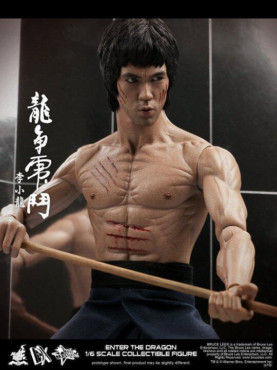 HT 1/6 DX04 Bruce Lee Enter the Dragon Deluxe Edition Dual Body  action figures