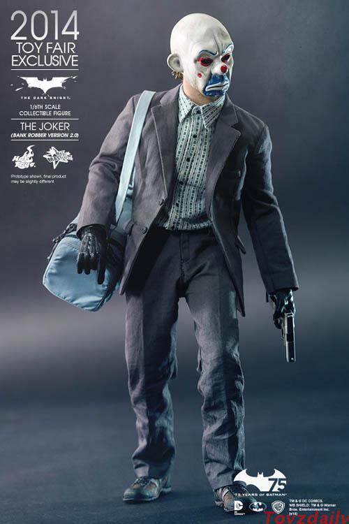 Hottoys HT Batman 1/6 Robber Clown 2.0 Joker 2014 Limited Edition action figures