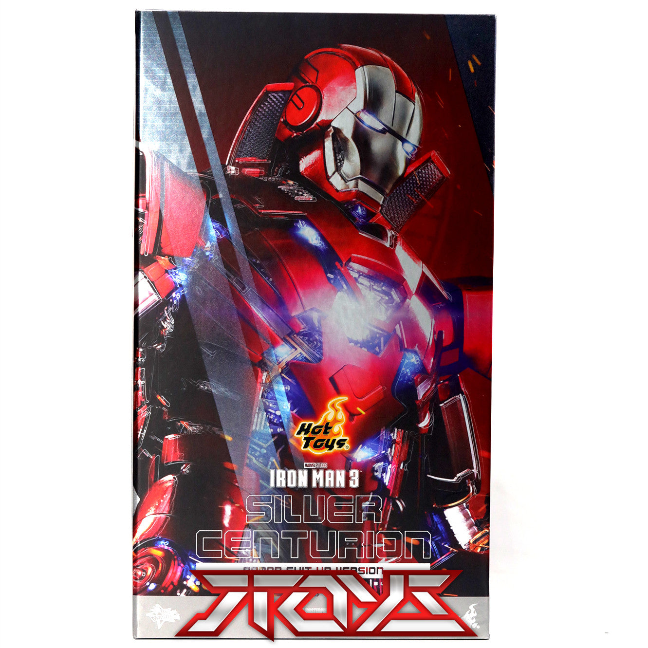 HT 1/6 MMS618 Iron Man 3 MK33 Silver Centurion Explosive Armor Version Action Figure
