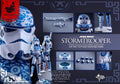 HT MMS401 Star Wars 1/6 Storm White Soldier Blue and White Porcelain Disney Limited Edition Figure Model